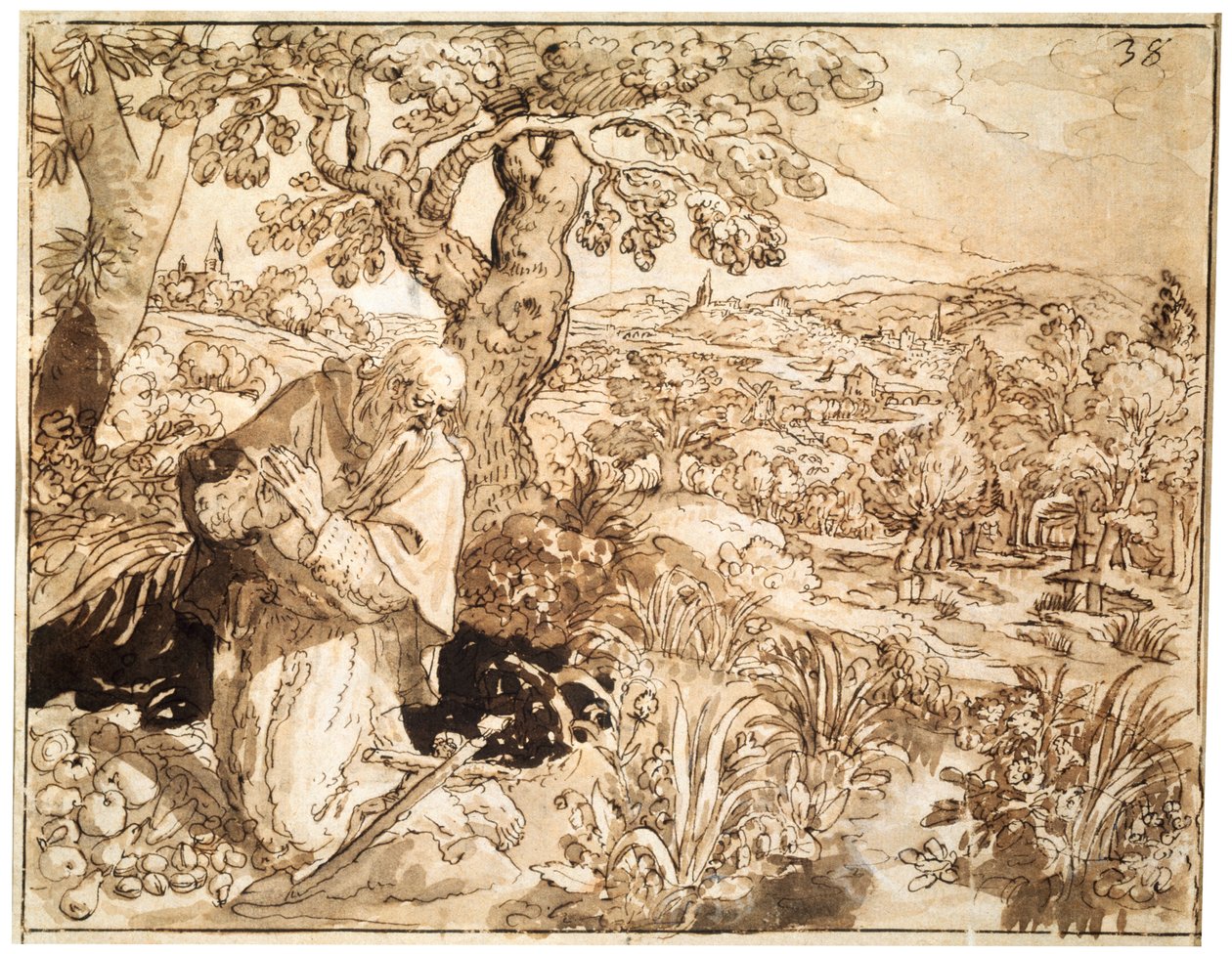 Erakko, 1585-1586 tekijältä Maarten de Vos