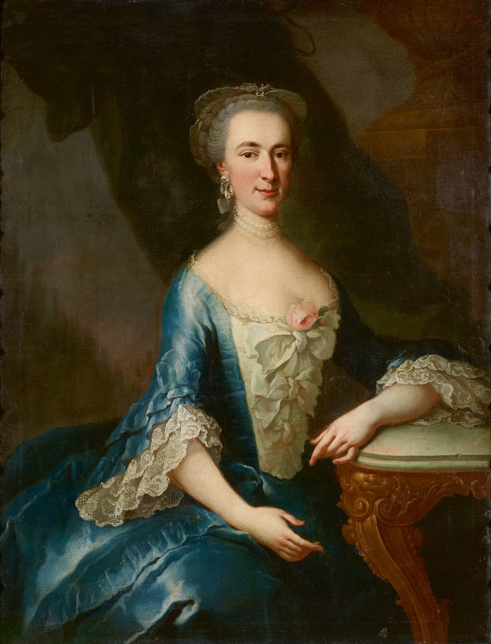 Frau N. Ruard (siis Cappellari?) tekijältä Martin van Meytens d. J.