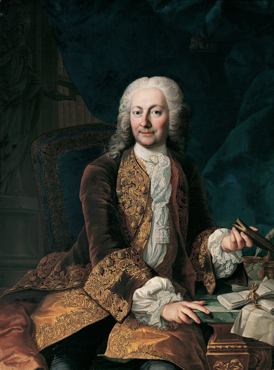 Johann Christoph Freiherr von Bartenstein tekijältä Martin van Meytens d. J.