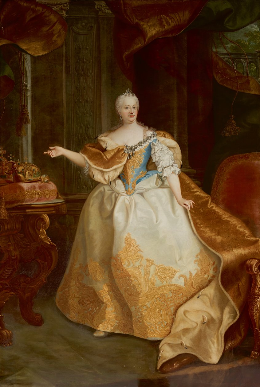 Kaiserin Maria Theresia tekijältä Martin van Meytens d. J.