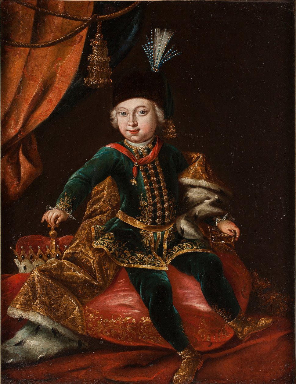 Keisari Joseph II:n muotokuva 1741-1790 lapsena tekijältä Martin van Meytens the Younger