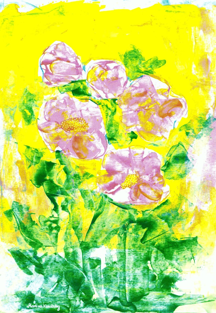 Die Rosen im Frühling tekijältä Martina Konitzky