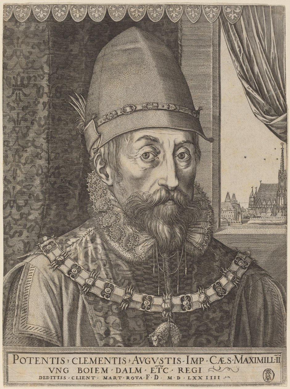 Keisari Maximilian II tekijältä Martino Rota