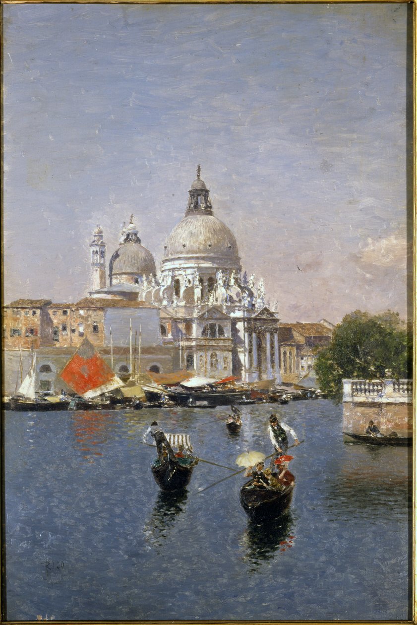 Santa Maria della Salute, Venetsia tekijältä Martín Rico y Ortega