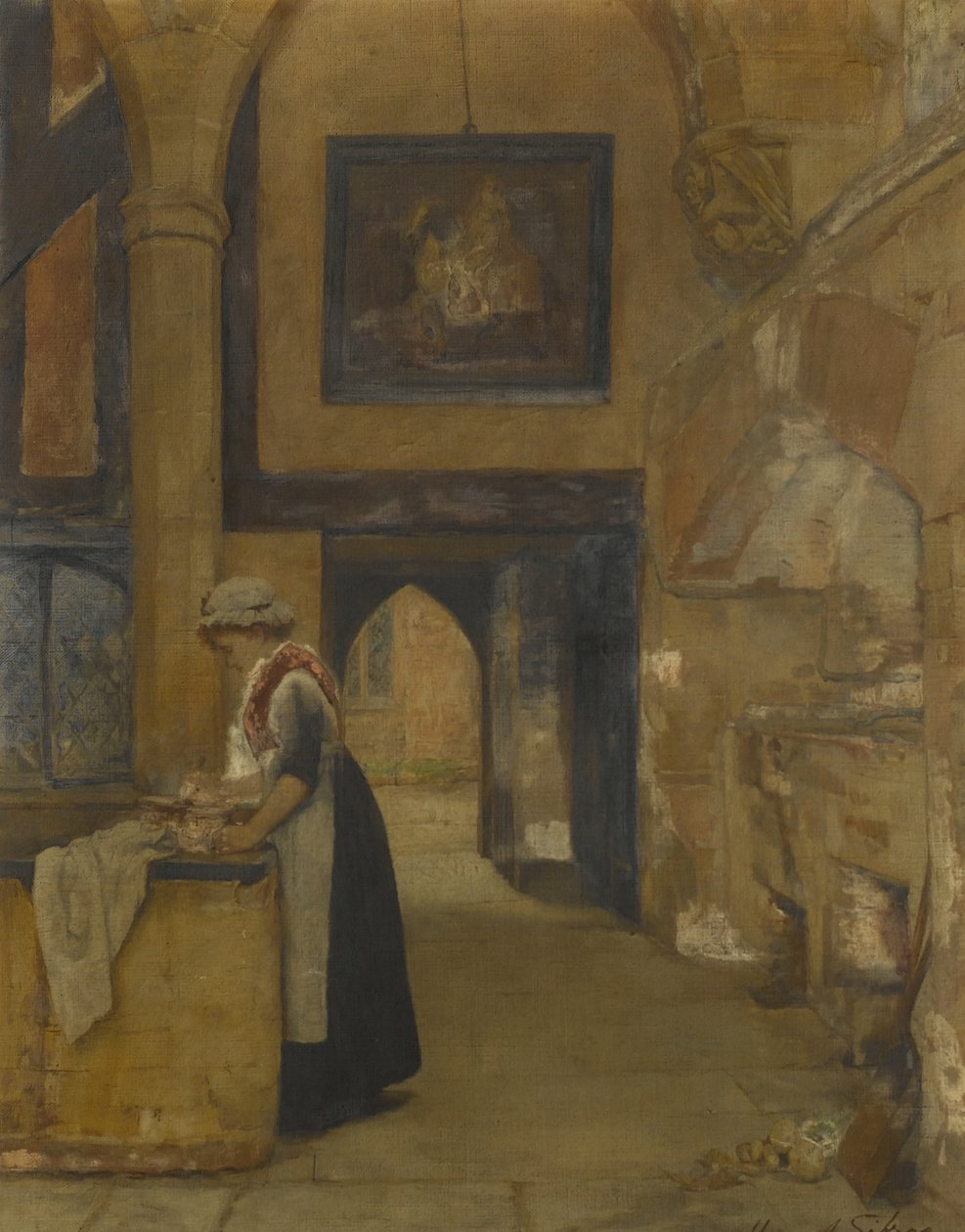 St. Marys Hall, Coventry, 1890 tekijältä Mary Anne Sibree