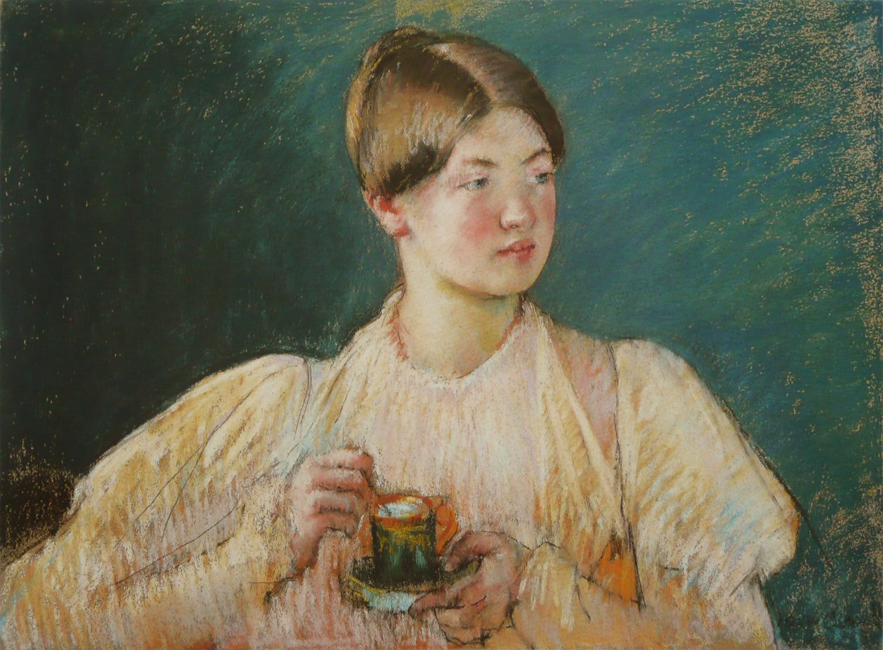 La Tasse de silloin tekijältä Mary Cassatt