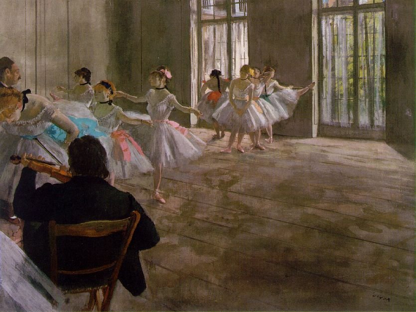 Tanssikoulu tekijältä Mary Cassatt