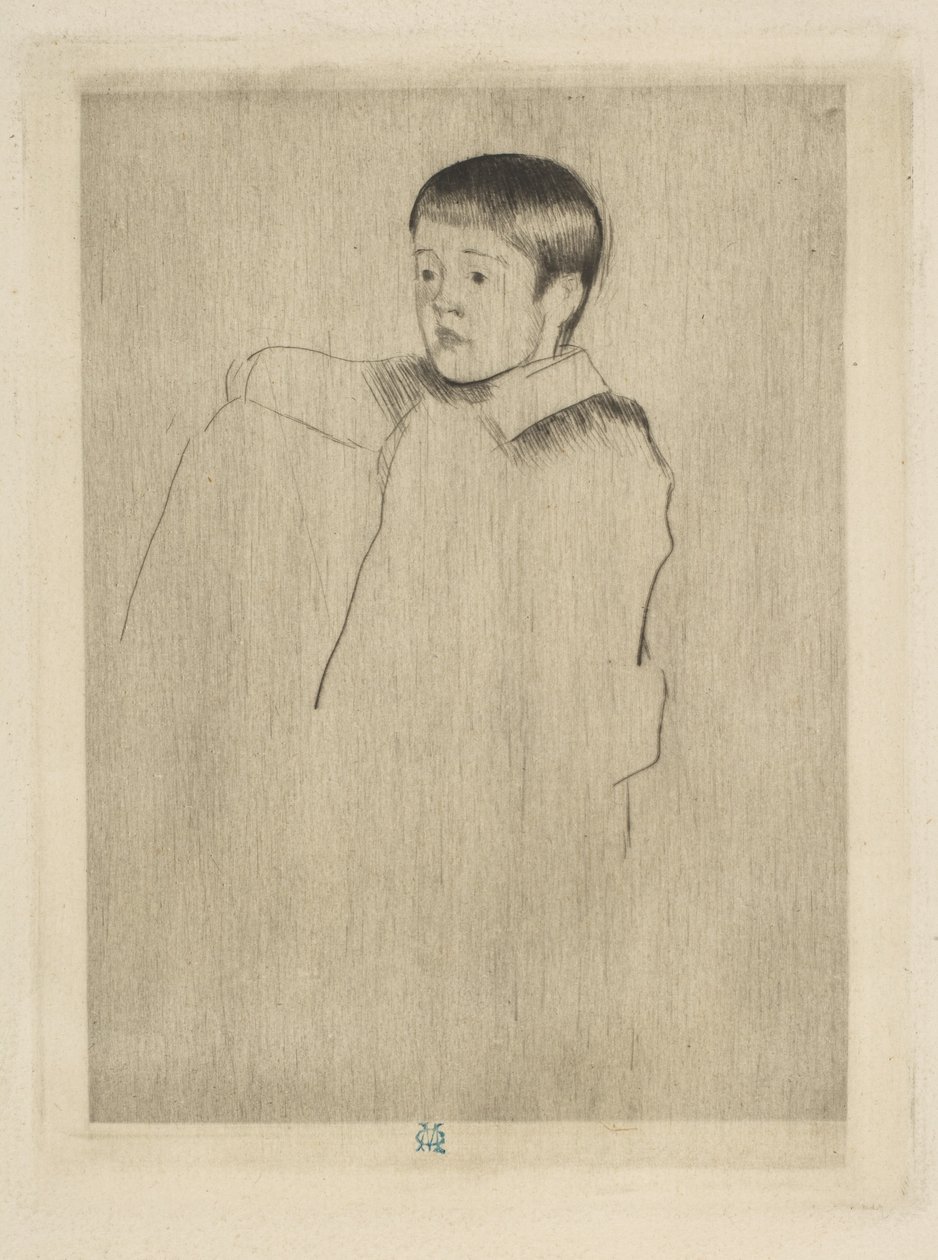 Robert Istuu vasemmalle tekijältä Mary Cassatt