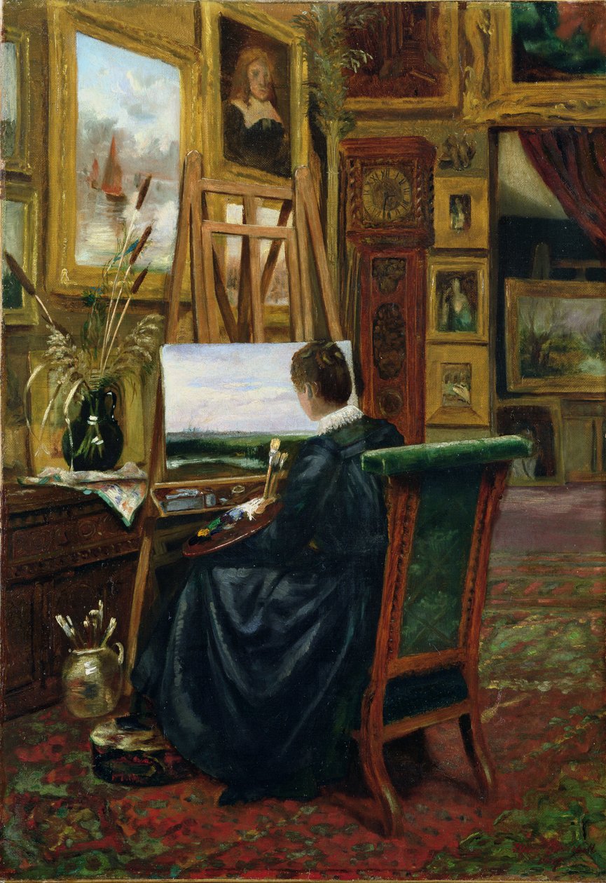 Lady Artist, 1887 tekijältä Mary Churchill