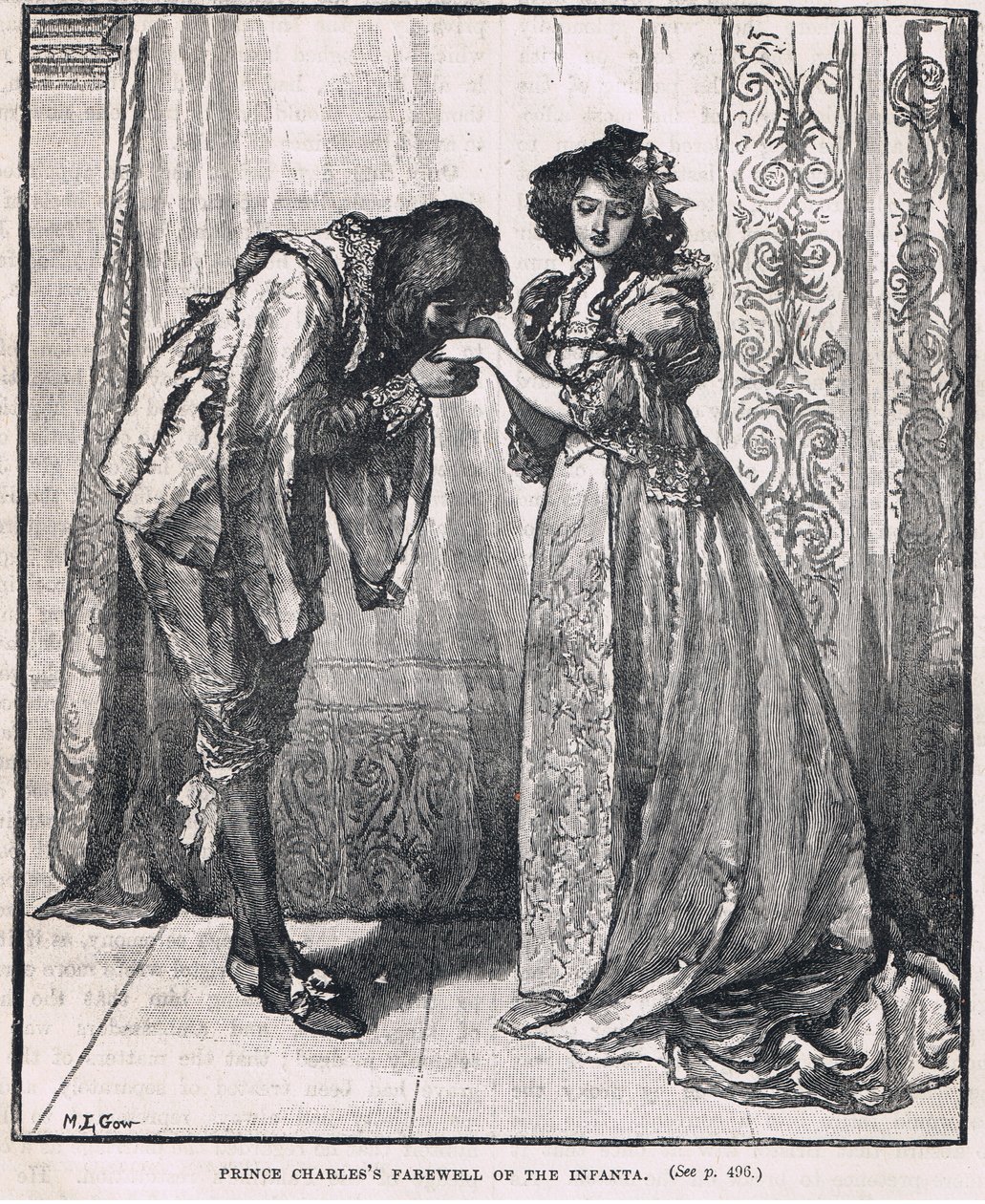 Prinssi Charlesin infantan jäähyväiset 1623 tekijältä Mary L. Gow