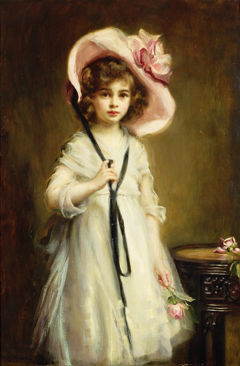 Nancy Toothin muotokuva, 1905 tekijältä Mary Lemon Waller