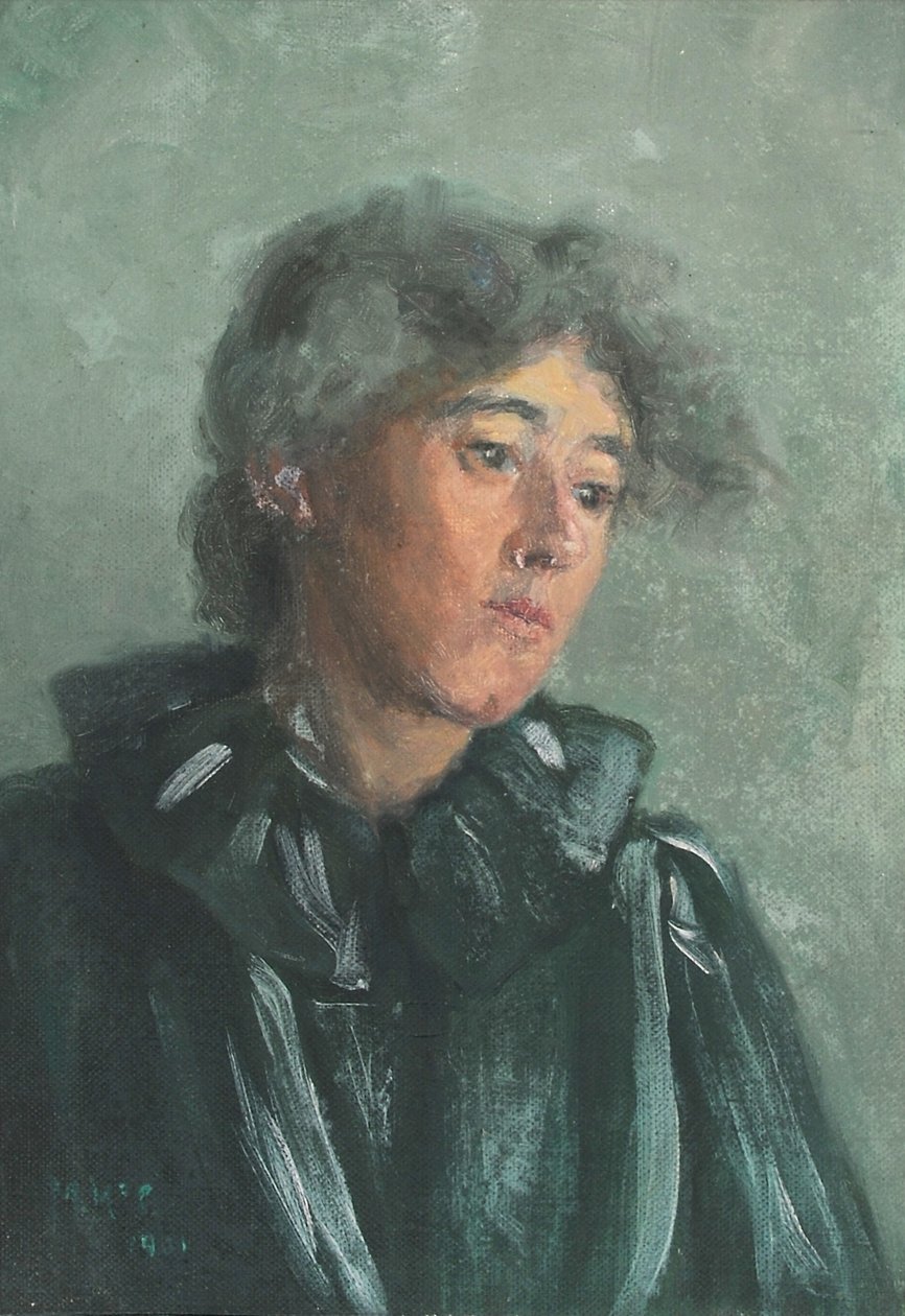 Muotokuva Emily Bottomleysta, 1901 tekijältä Mary McCrossan