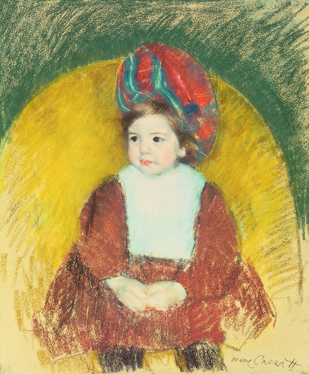 Margot, 1800-luku (pastelli) tekijältä Mary Cassatt