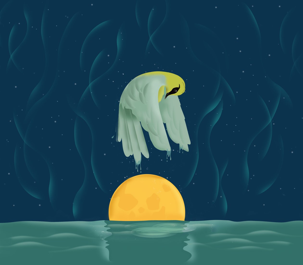 Night Swim, 2016 (digitaalinen) tekijältä Mary Ann Smith