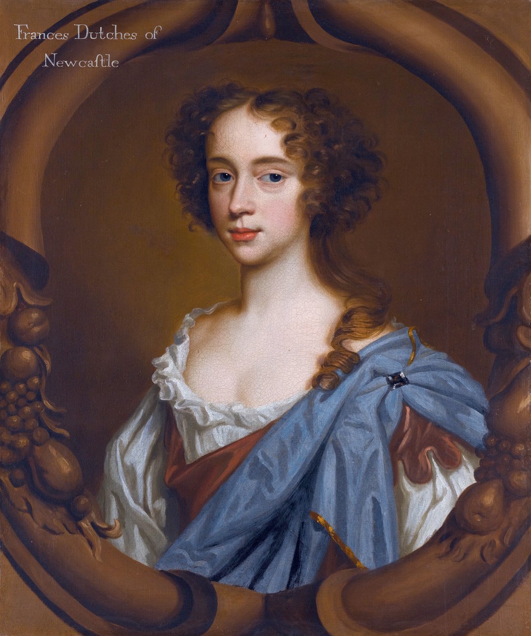 Frances Pierrepont, Newcastlen herttuatar (1630-1695). tekijältä Mary Beale