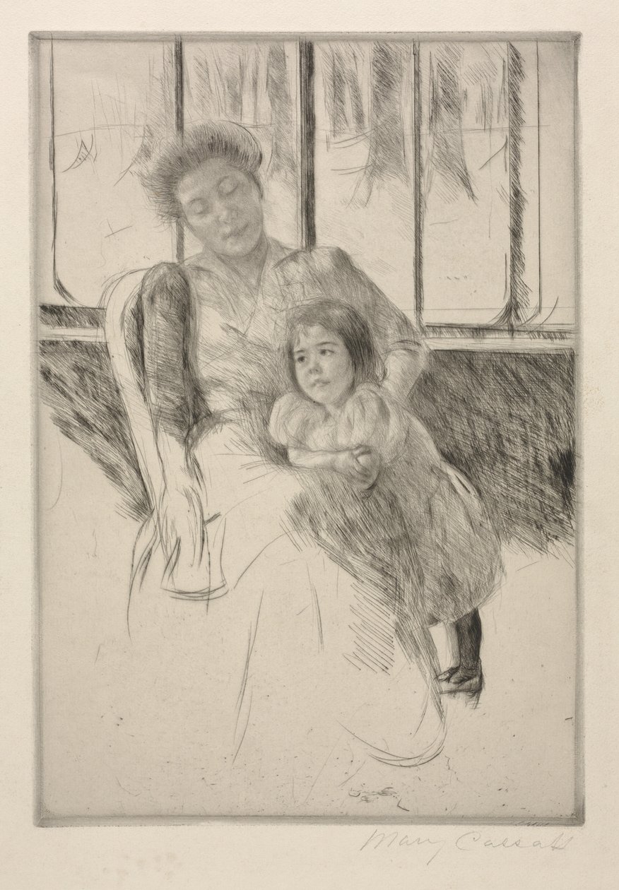 Konservatoriossa n. 1901. tekijältä Mary Cassatt