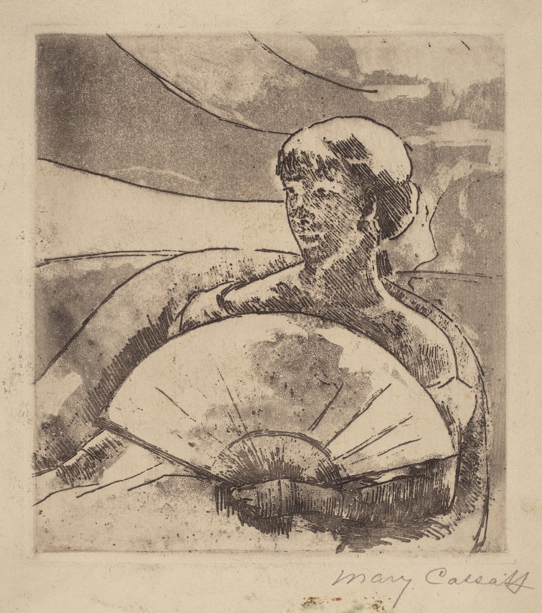 Opera Boxissa (nro 3) tekijältä Mary Cassatt