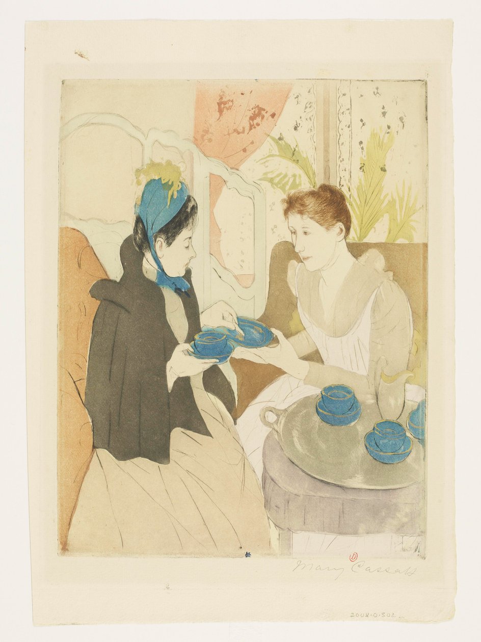 Iltapäivätee tekijältä Mary Cassatt