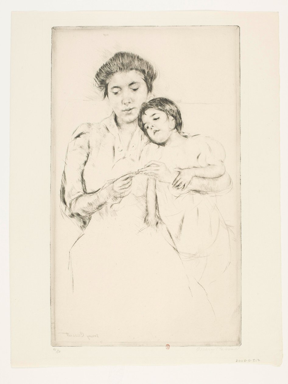 Virkkaustunti tekijältä Mary Cassatt