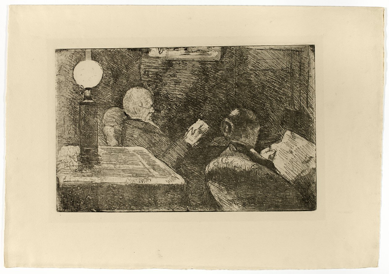 Mr. ja rouva Cassatt Reading tekijältä Mary Cassatt