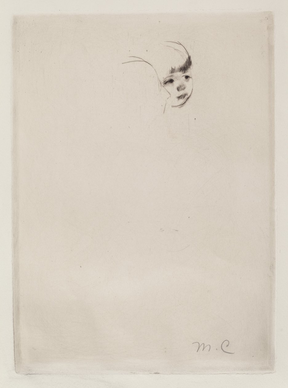 Talonpoikaäiti ja lapsi tekijältä Mary Cassatt