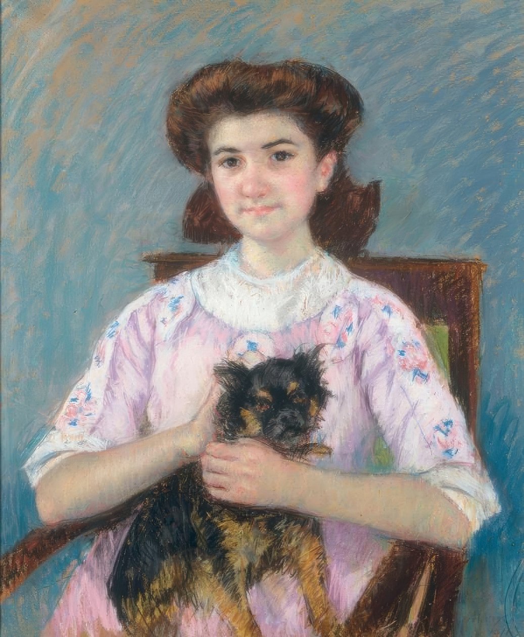 Marie-Louise Durand-Ruelin muotokuva tekijältä Mary Cassatt