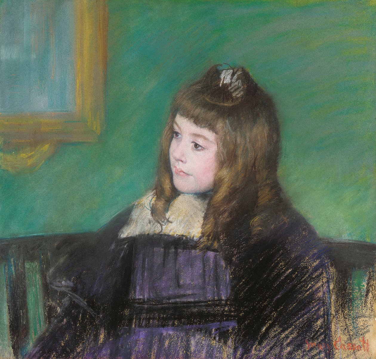 Marie-Therese Gaillardin muotokuva tekijältä Mary Cassatt