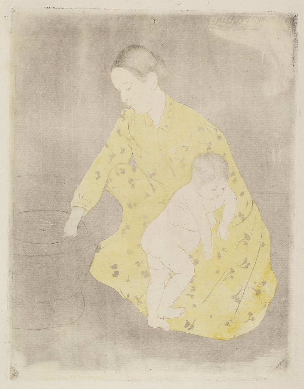 Kylpylä, 1890-1891. tekijältä Mary Cassatt