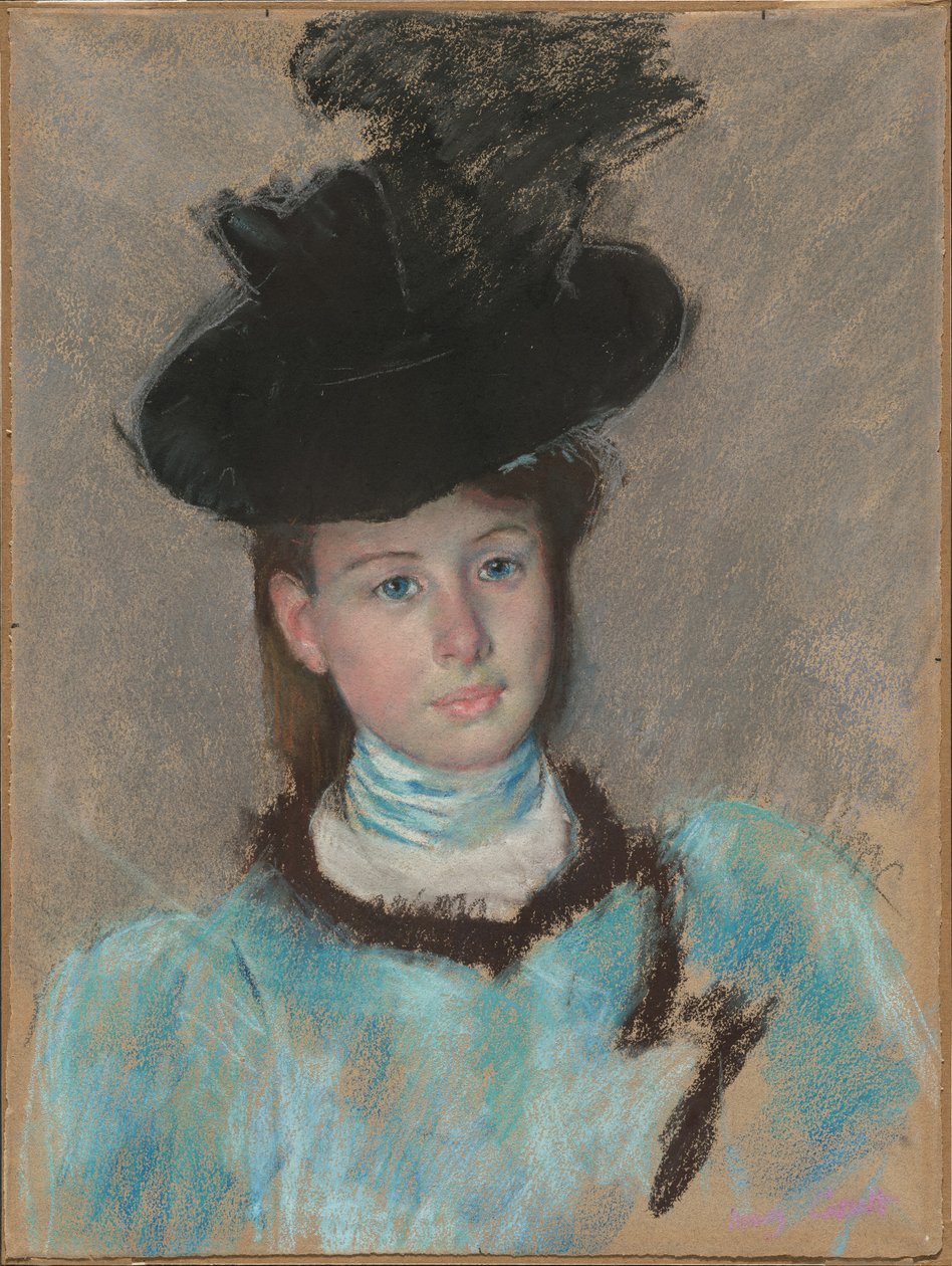 Musta hattu tekijältä Mary Cassatt