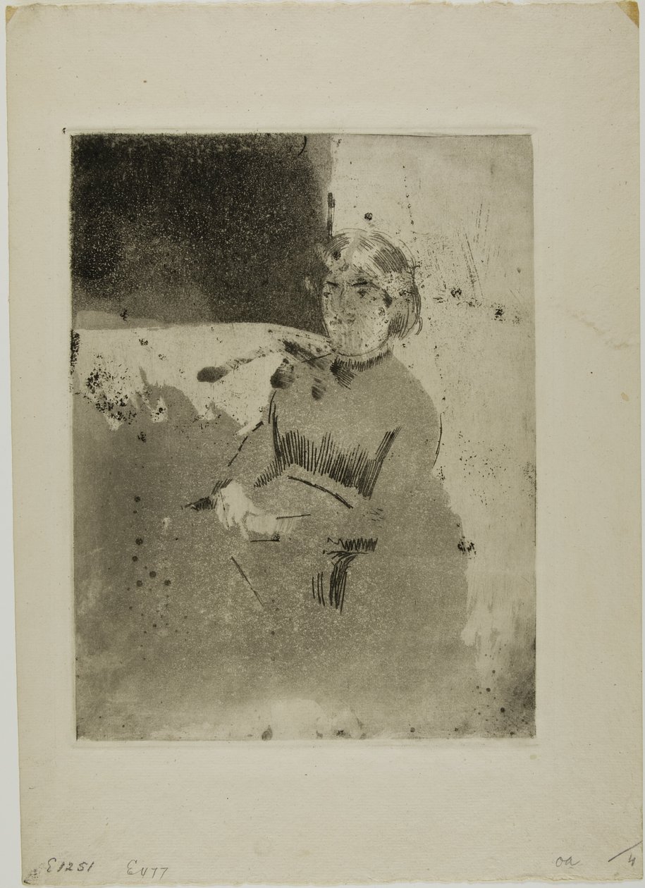 Sohvan kulma (nro 1) tekijältä Mary Cassatt