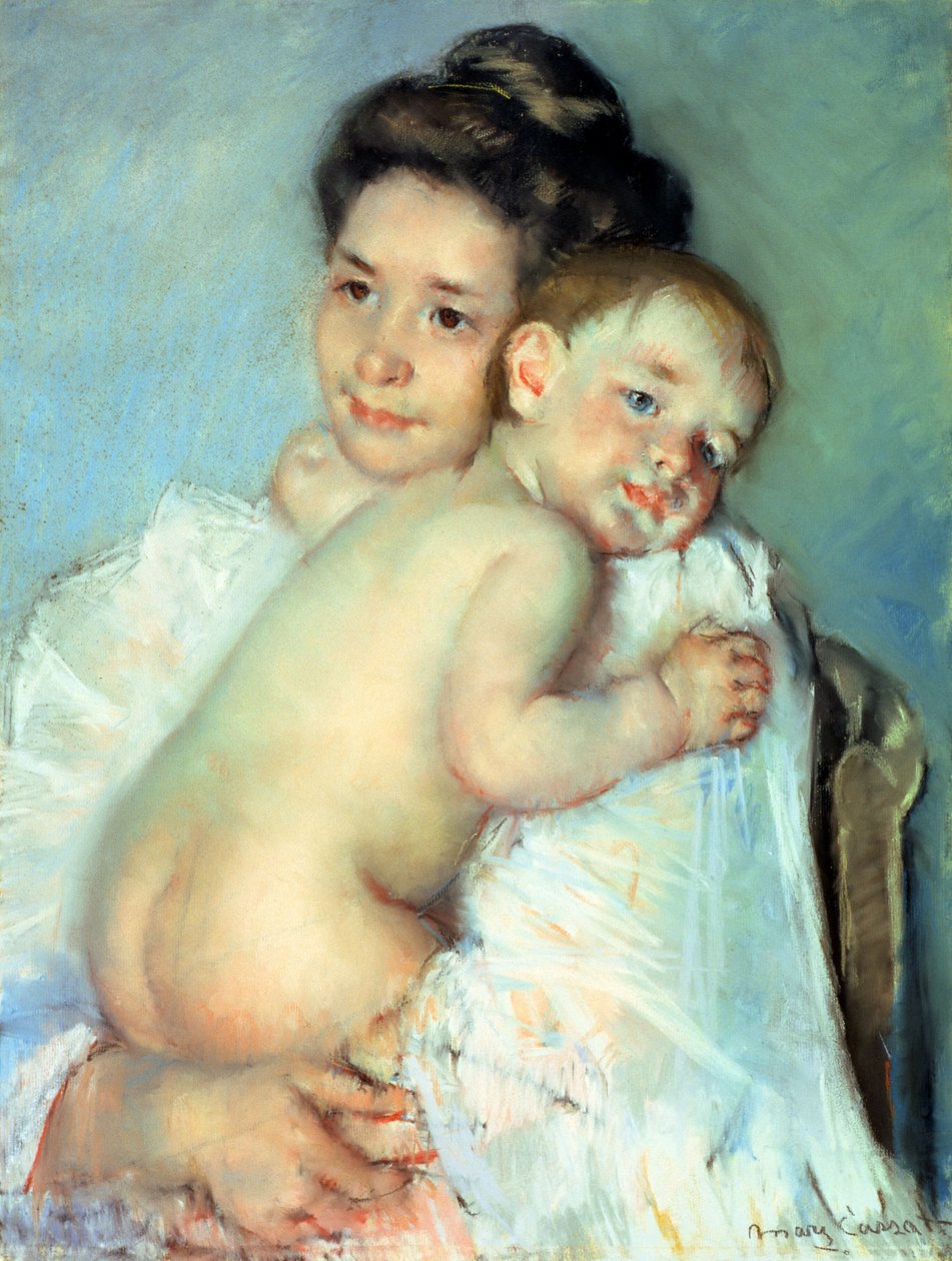 Nuori äiti tekijältä Mary Cassatt