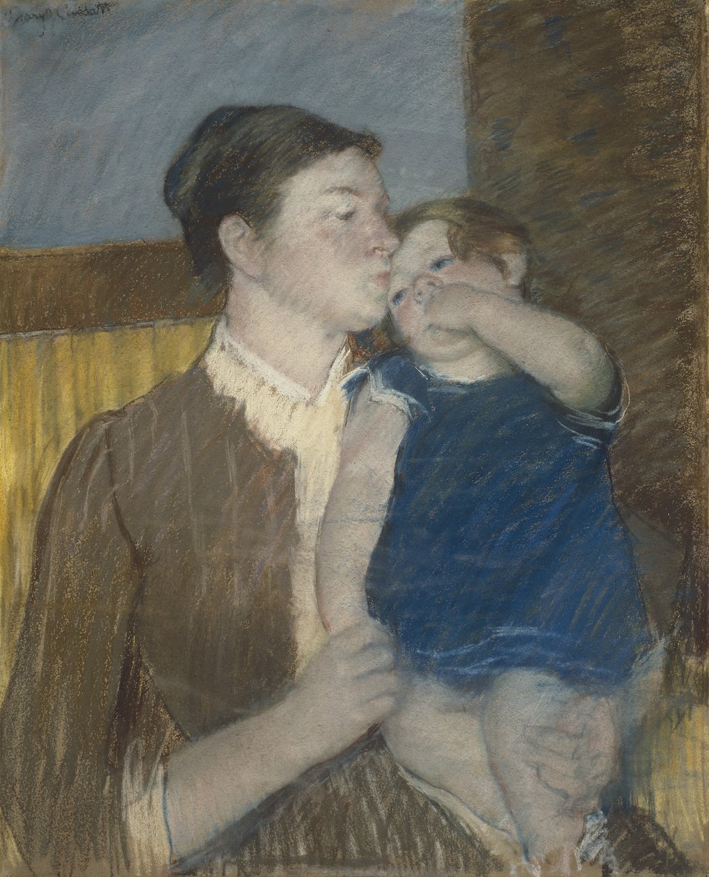 Nuori äiti, 1888 tekijältä Mary Cassatt