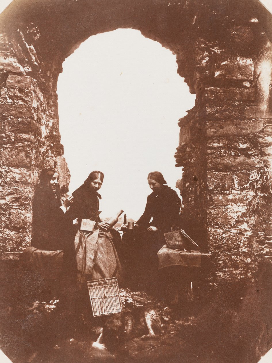 Piknikjuhla,1854 (kuva) tekijältä Mary Dillwyn