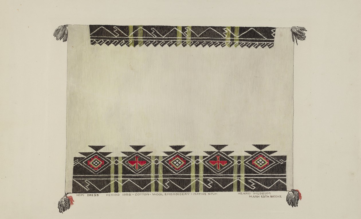 Intialainen peitto tekijältä Mary Edith Brooks