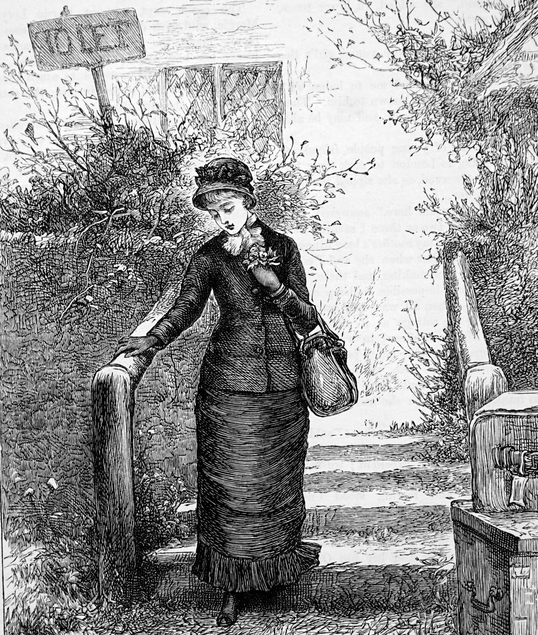 Nainen etsii vuokra-asuntoa tekijältä Mary Ellen Edwards