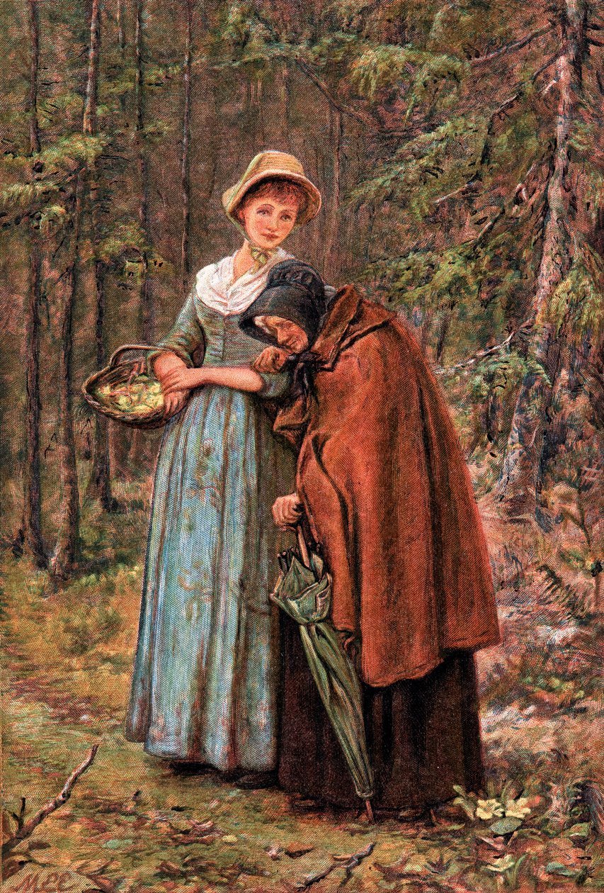 "The Green Leaf and the Sere", 1887 tekijältä Mary Ellen Edwards