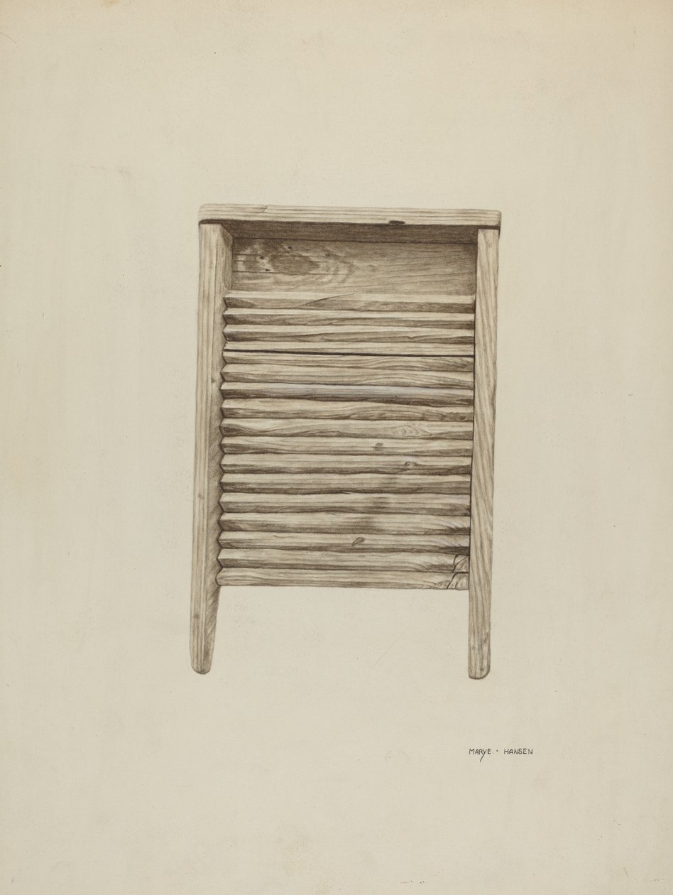 Pesulauta, c. 1940. tekijältä Mary Hansen