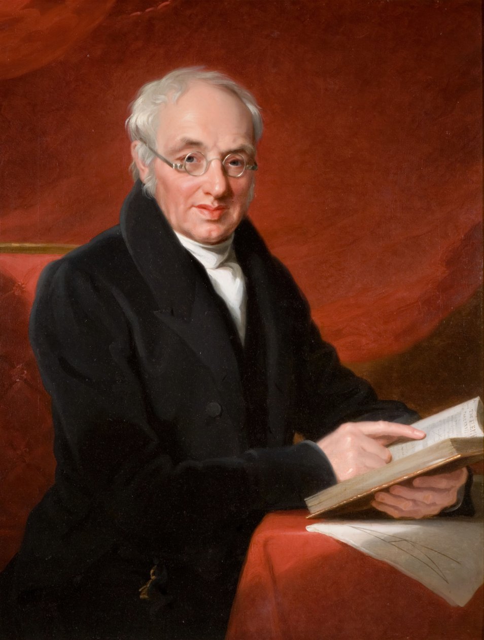 Thomas Wright Hillin muotokuva, 1831. tekijältä Mary Martha Pearson
