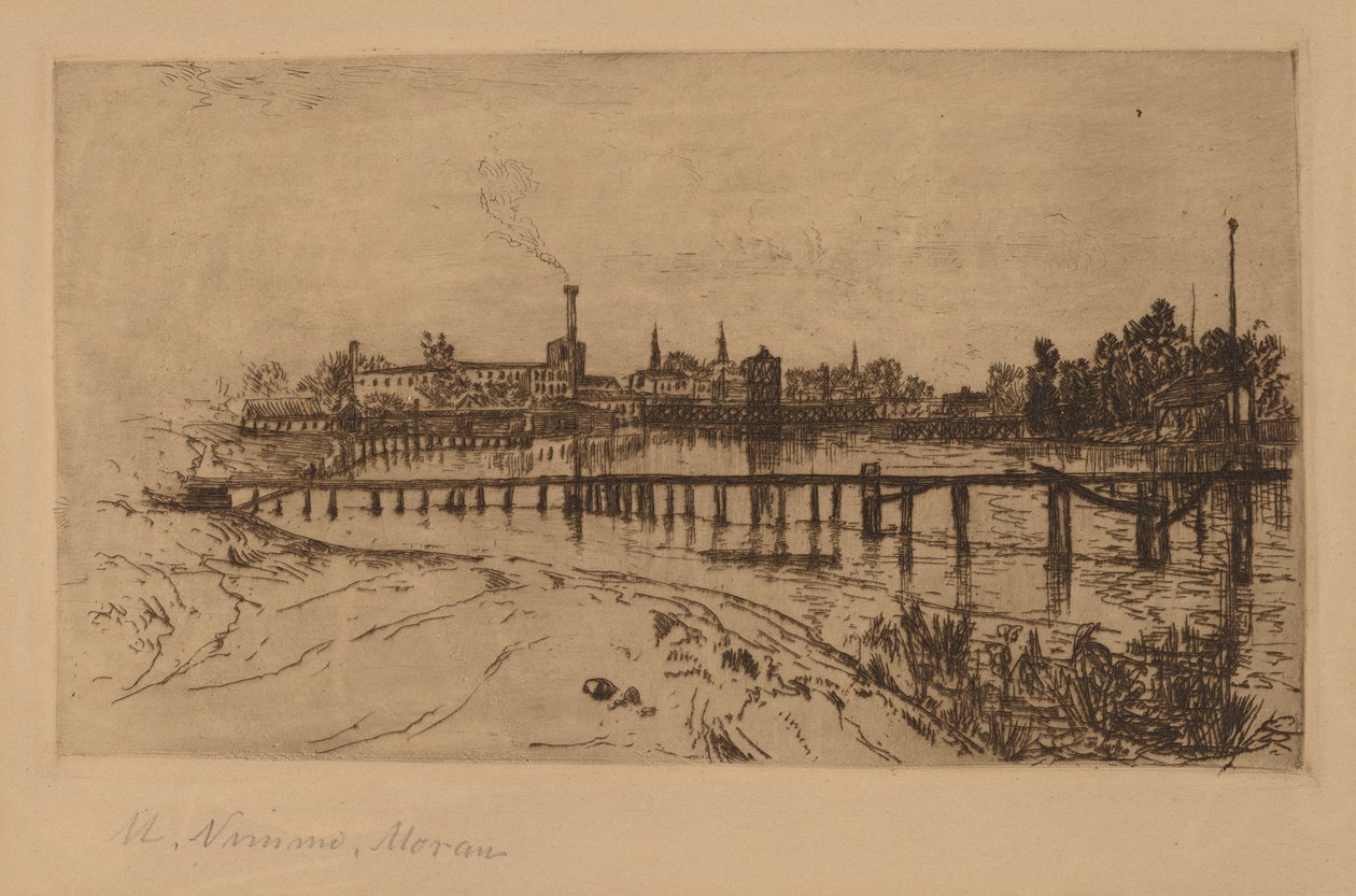 Newark, N.J., Passaicista tekijältä Mary Nimmo Moran