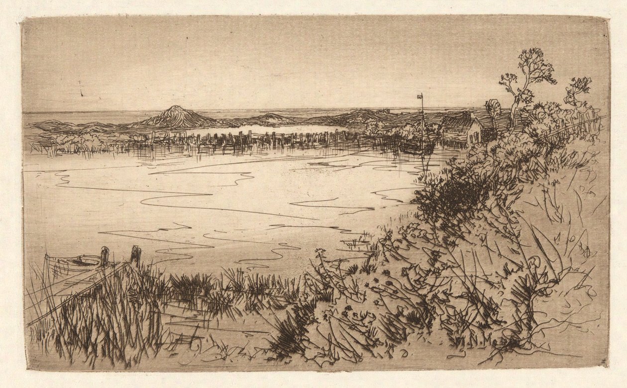 Hiljainen satama / Tidal Pond tekijältä Mary Nimmo Moran