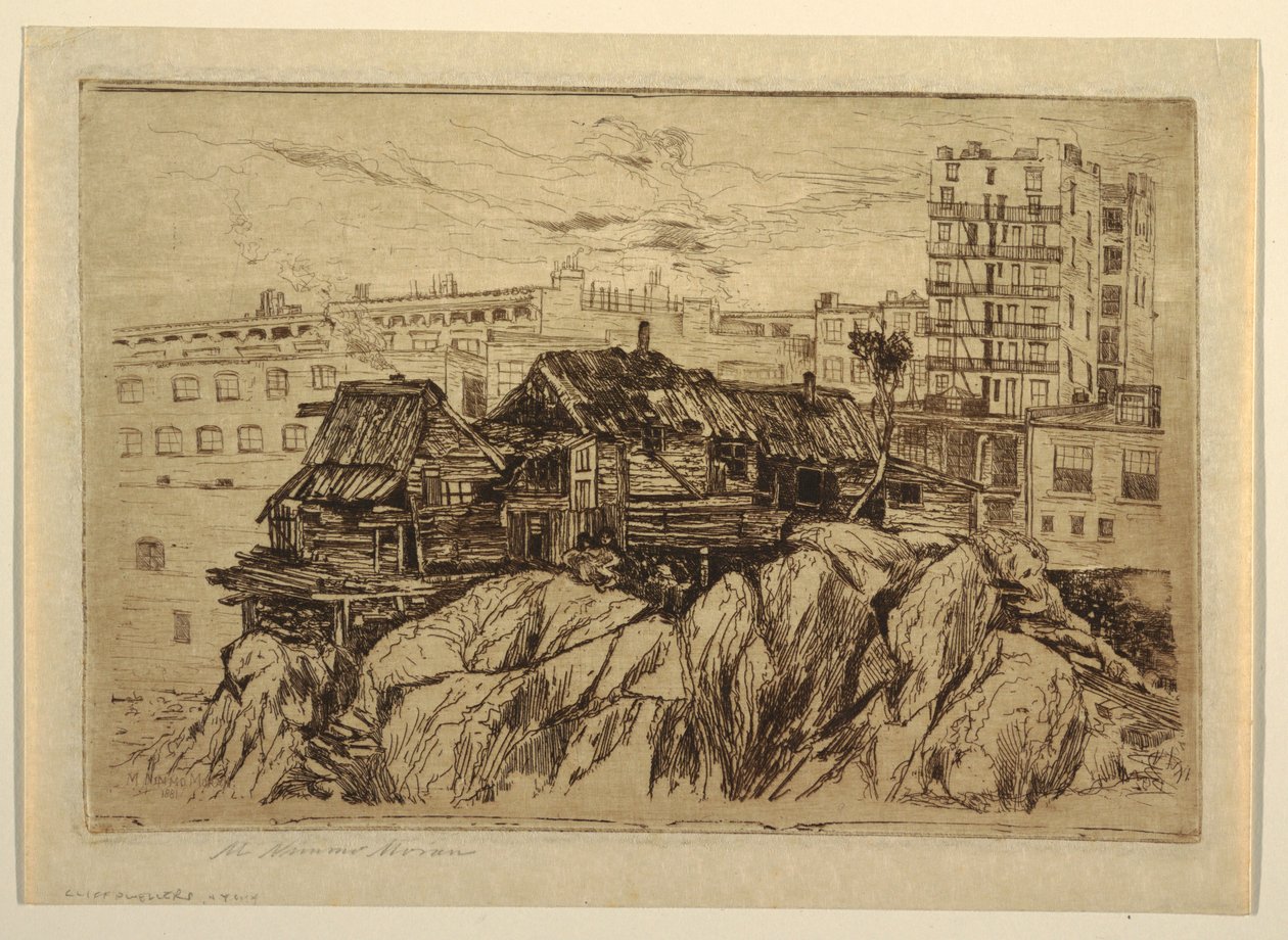 The Cliff Dwellers of New York tekijältä Mary Nimmo Moran