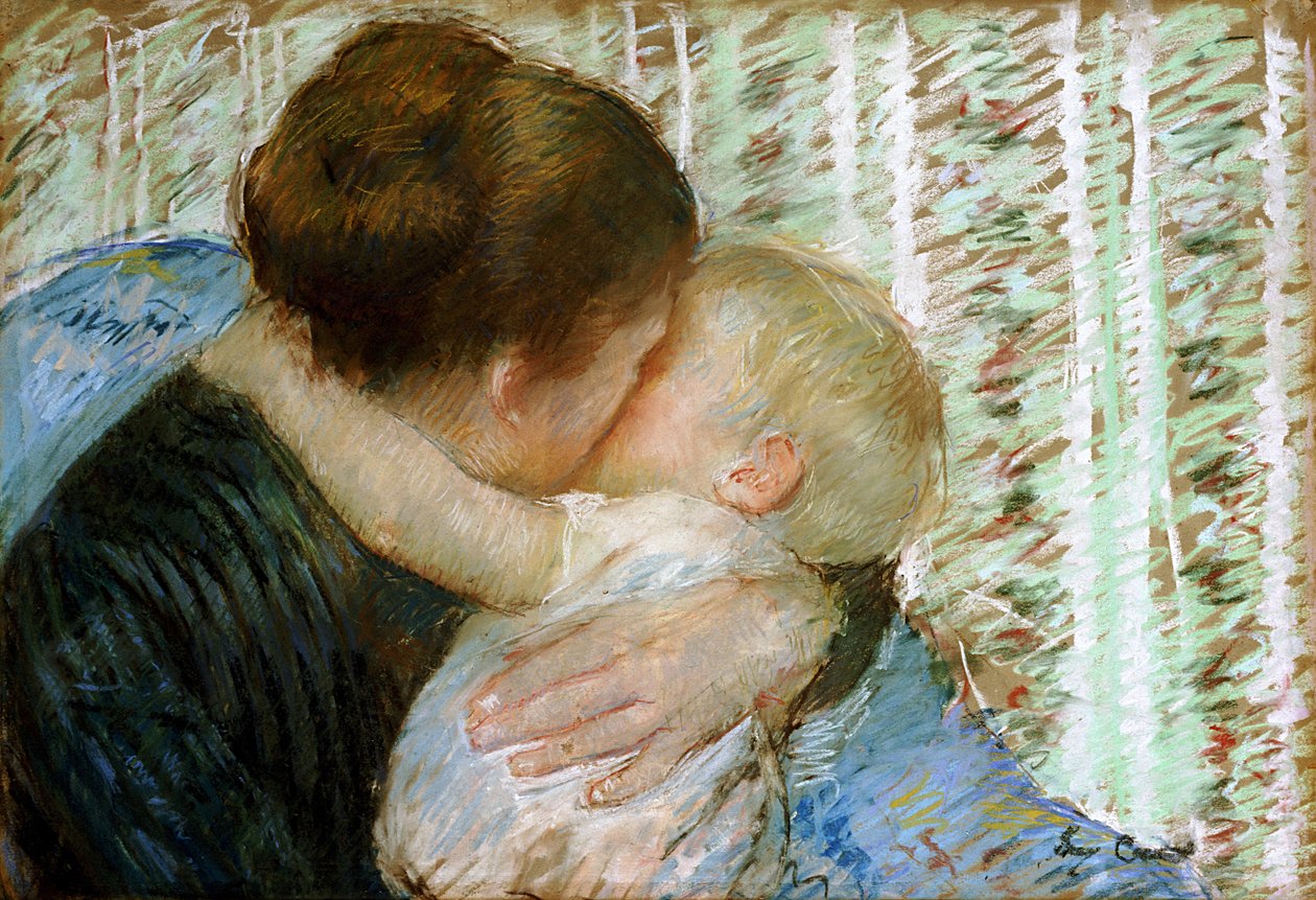 Hyvää yötä halaus tekijältä Mary Cassatt