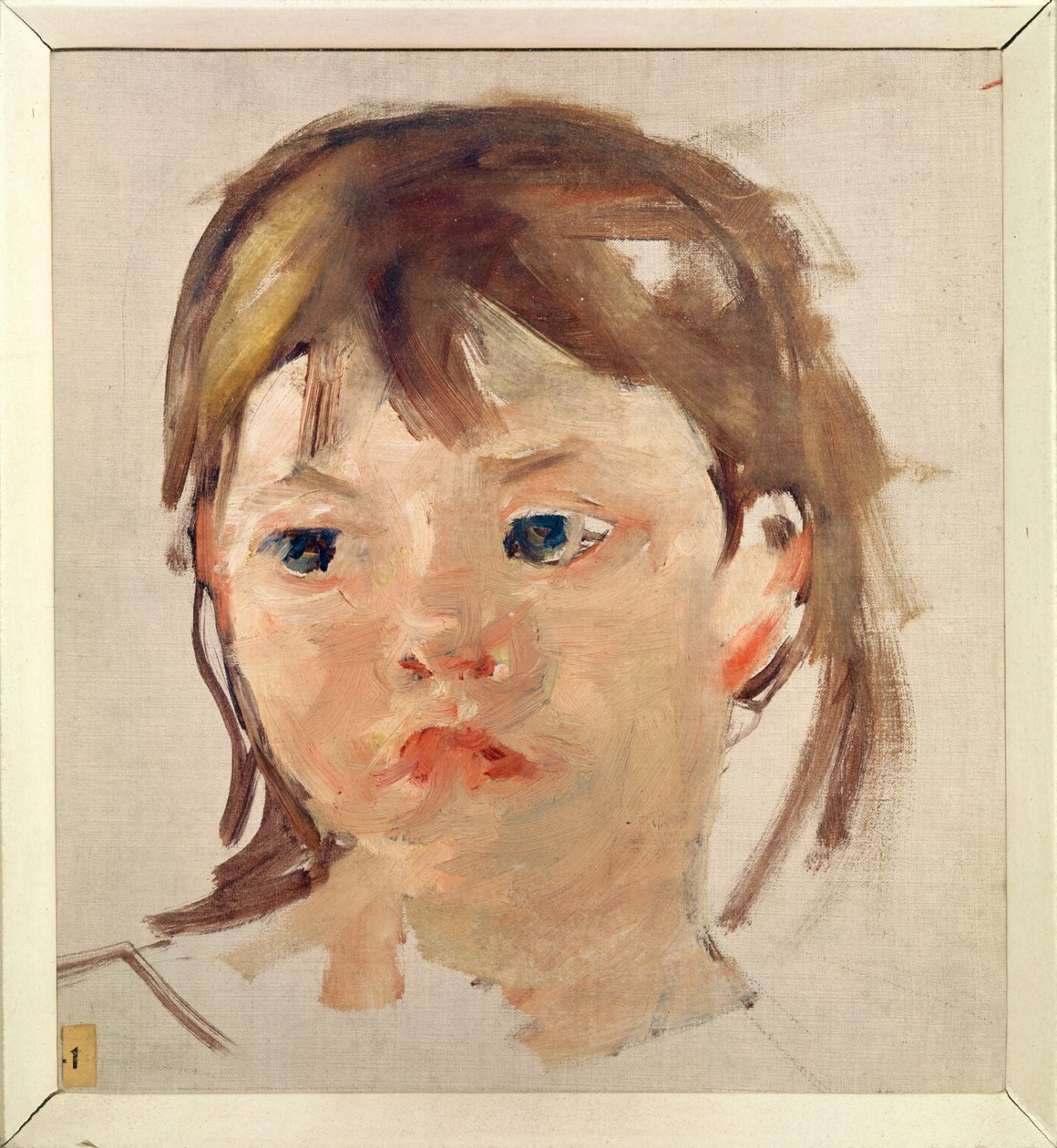 Nuoren tytön pää tekijältä Mary Stevenson Cassatt