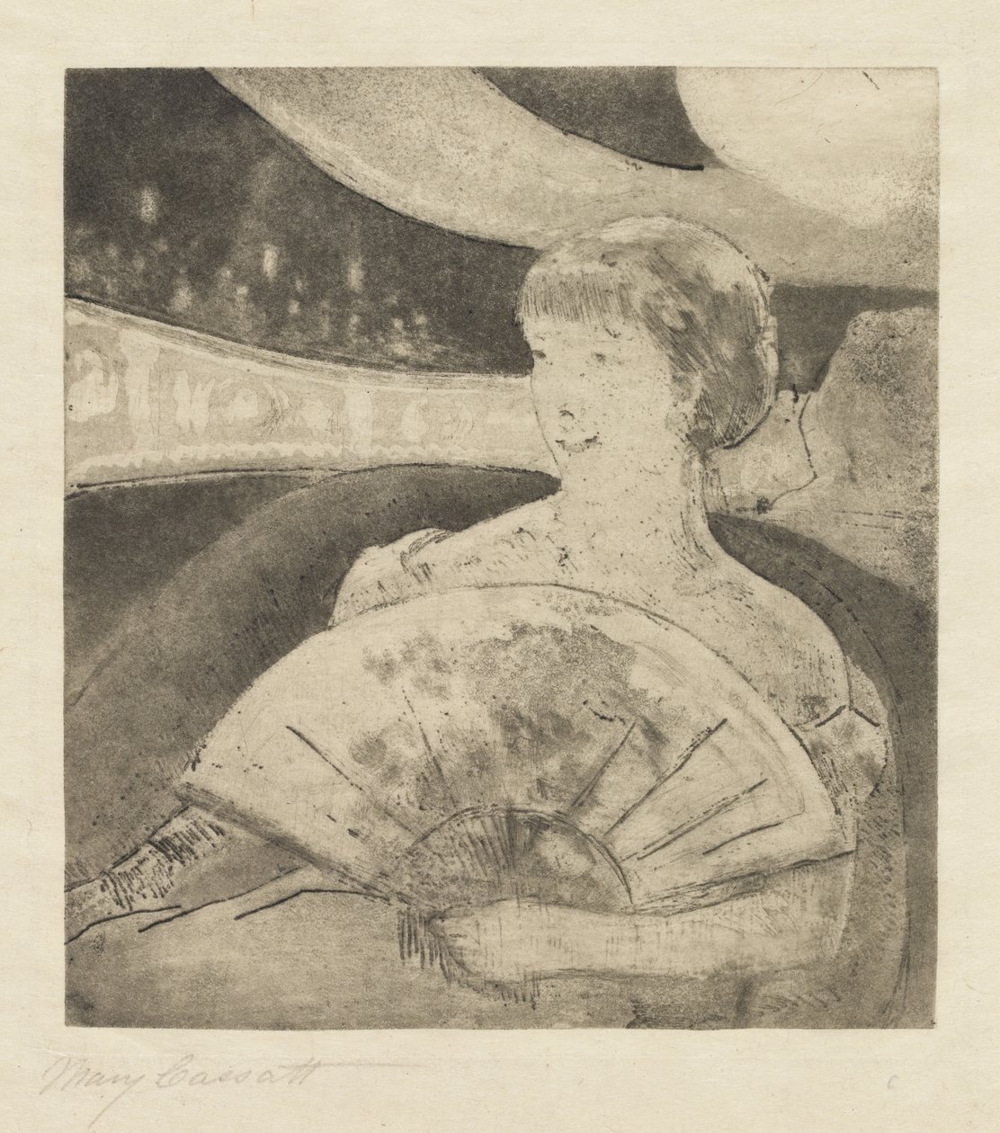 Opera Boxissa tekijältä Mary Cassatt