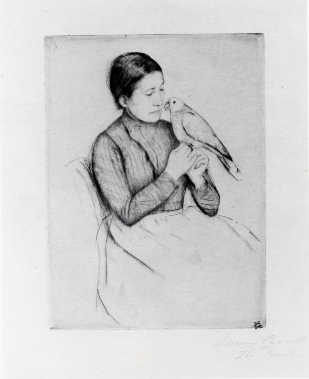 Papukaija tekijältä Mary Stevenson Cassatt