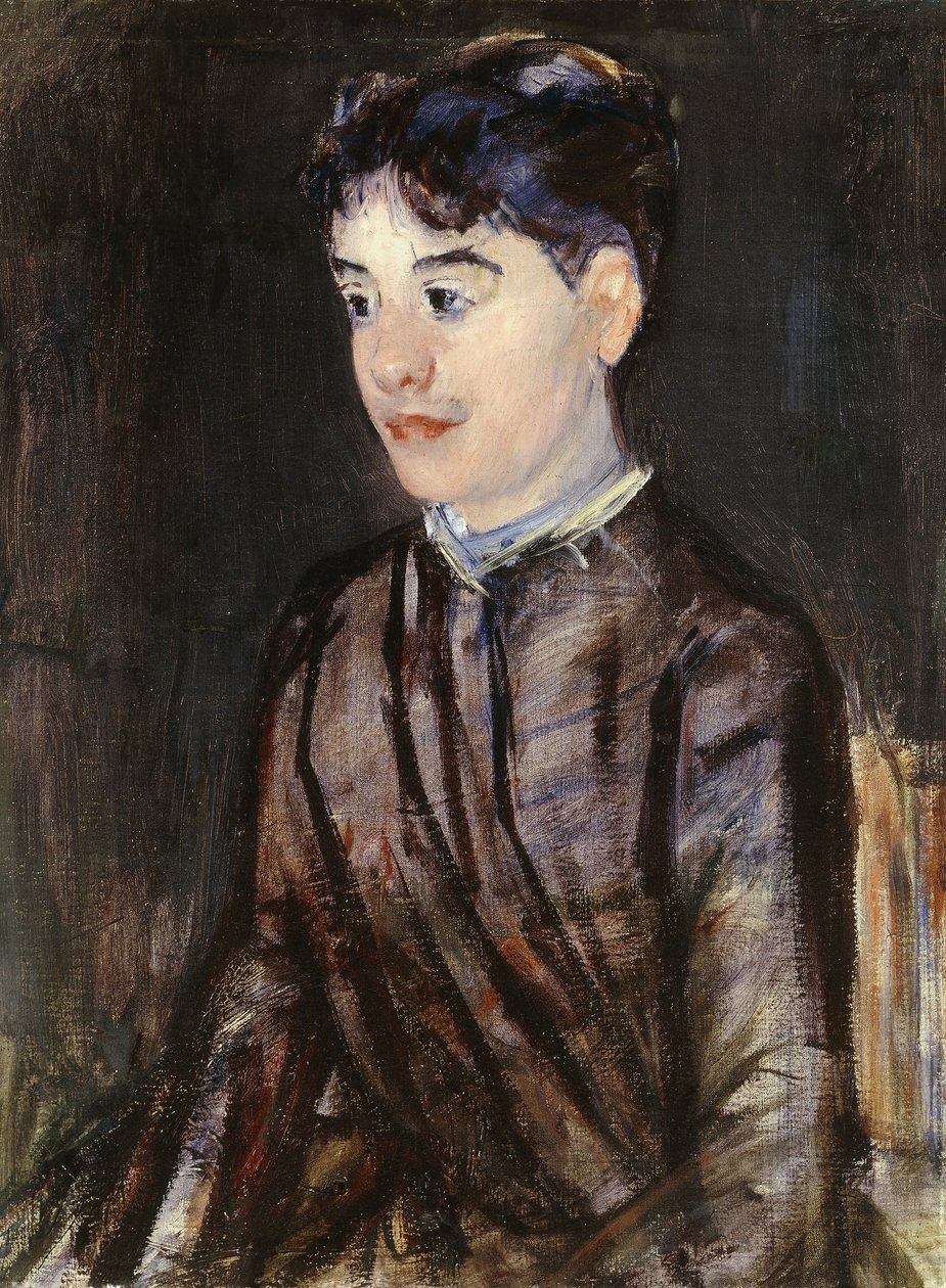 Nuori nainen mustassa, tekijältä Mary Cassatt