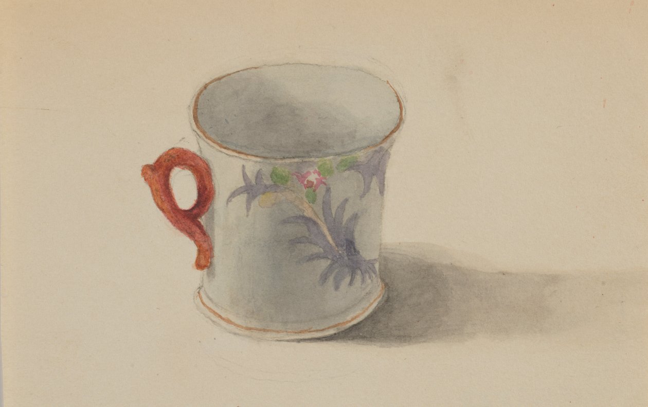 Nimetön Cup, n. 1872-1874. tekijältä Mary Vaux Walcott