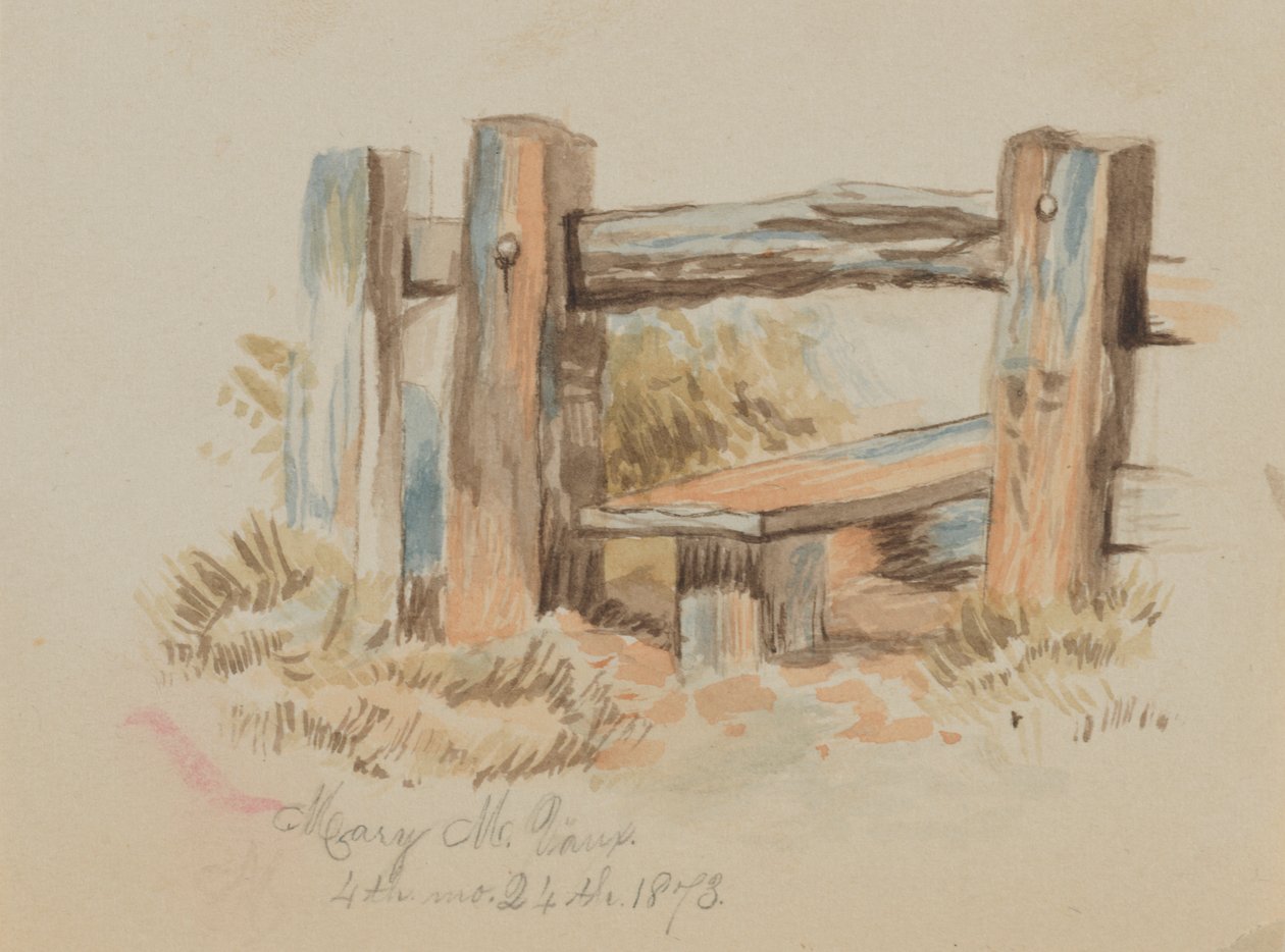Nimetön Stile, 1873. tekijältä Mary Vaux Walcott