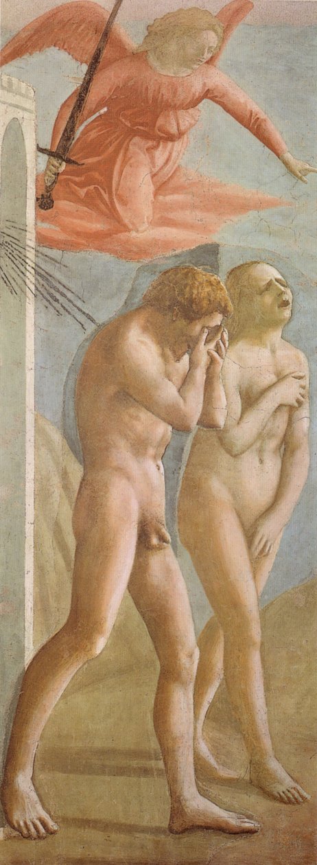 Karkottaminen Eedenin puutarhasta tekijältä Masaccio