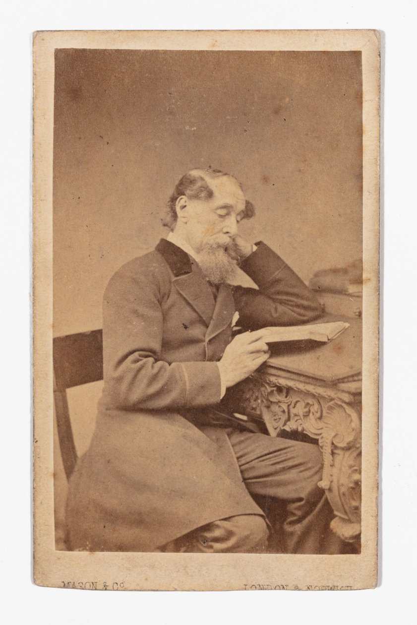 Charles Dickensin Carte-de-visite, Mason & Co tekijältä Mason and Co.